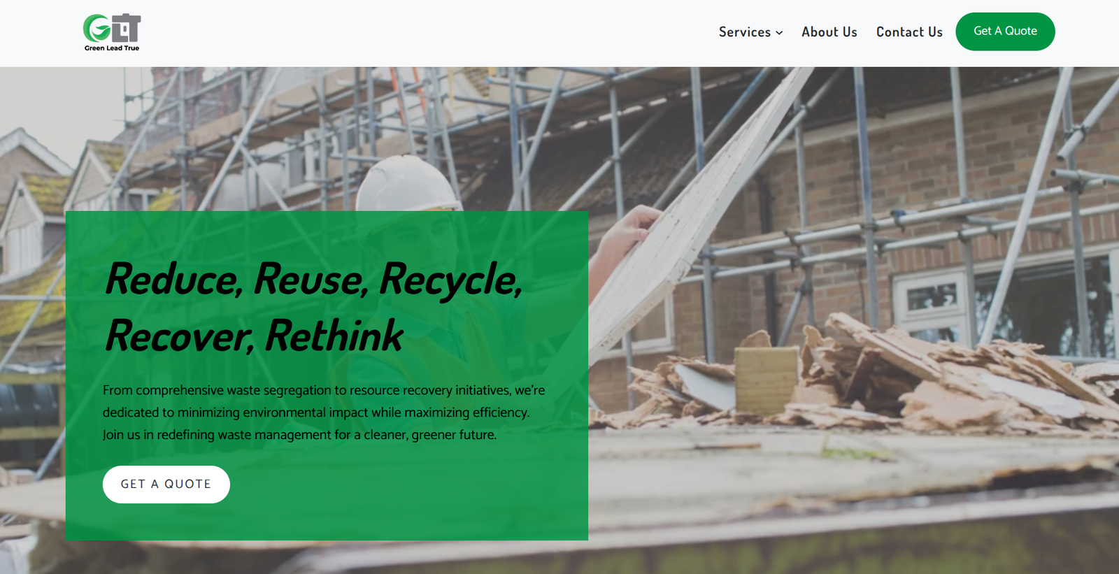 GLT Waste Management Mockup